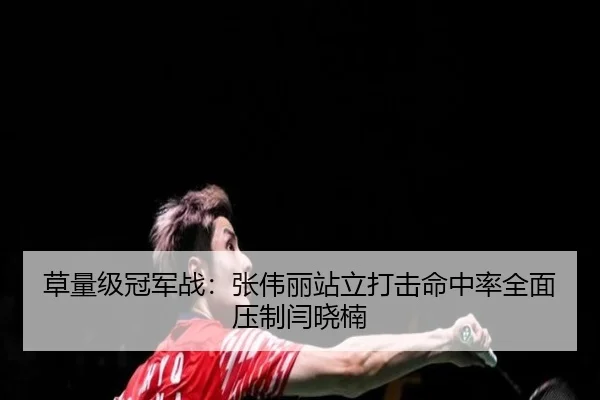 草量级冠军战：张伟丽站立打击命中率全面压制闫晓楠